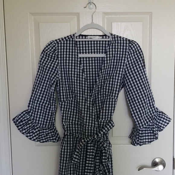 Checkered summer dress - Picture 2 of 6